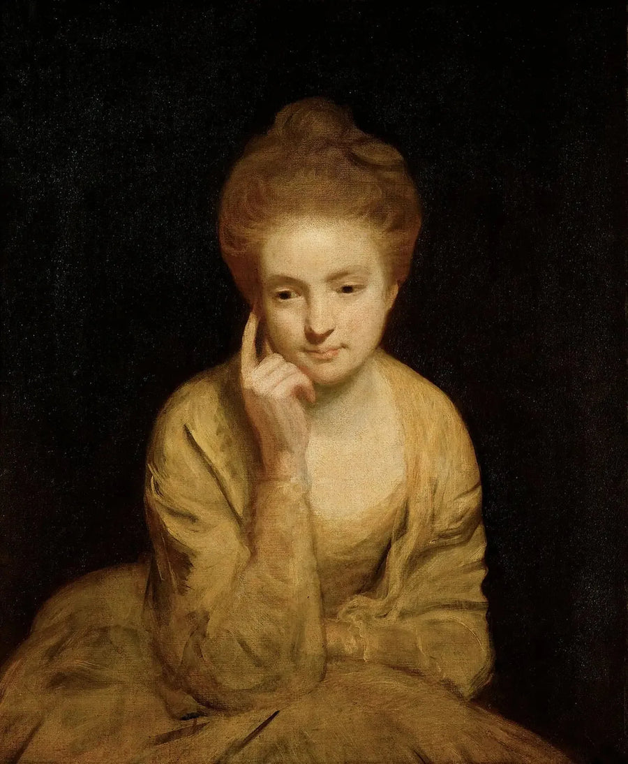 Genç Bir Kadının Portresi - Joshua Reynolds