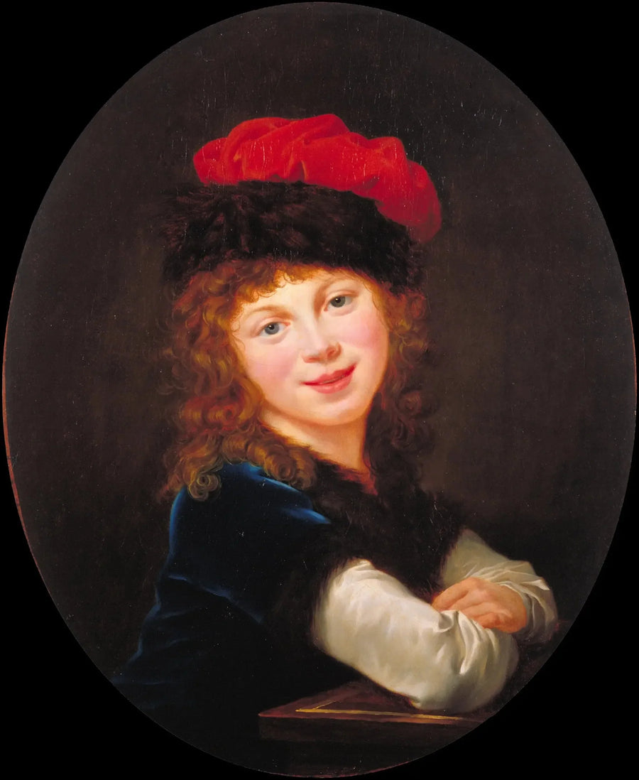 Genç Bir Kızın Portresi - Élisabeth Vigée Le Brun
