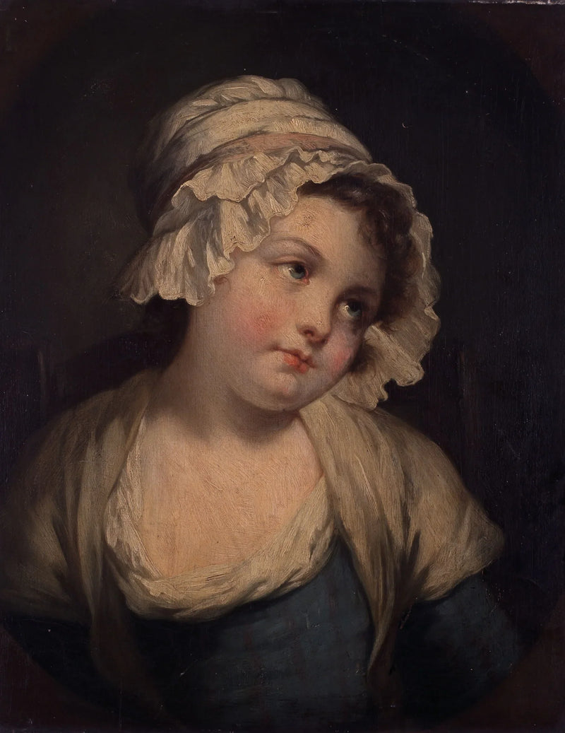 Genç Bir Kızın Portresi - Jean-Baptiste Greuze