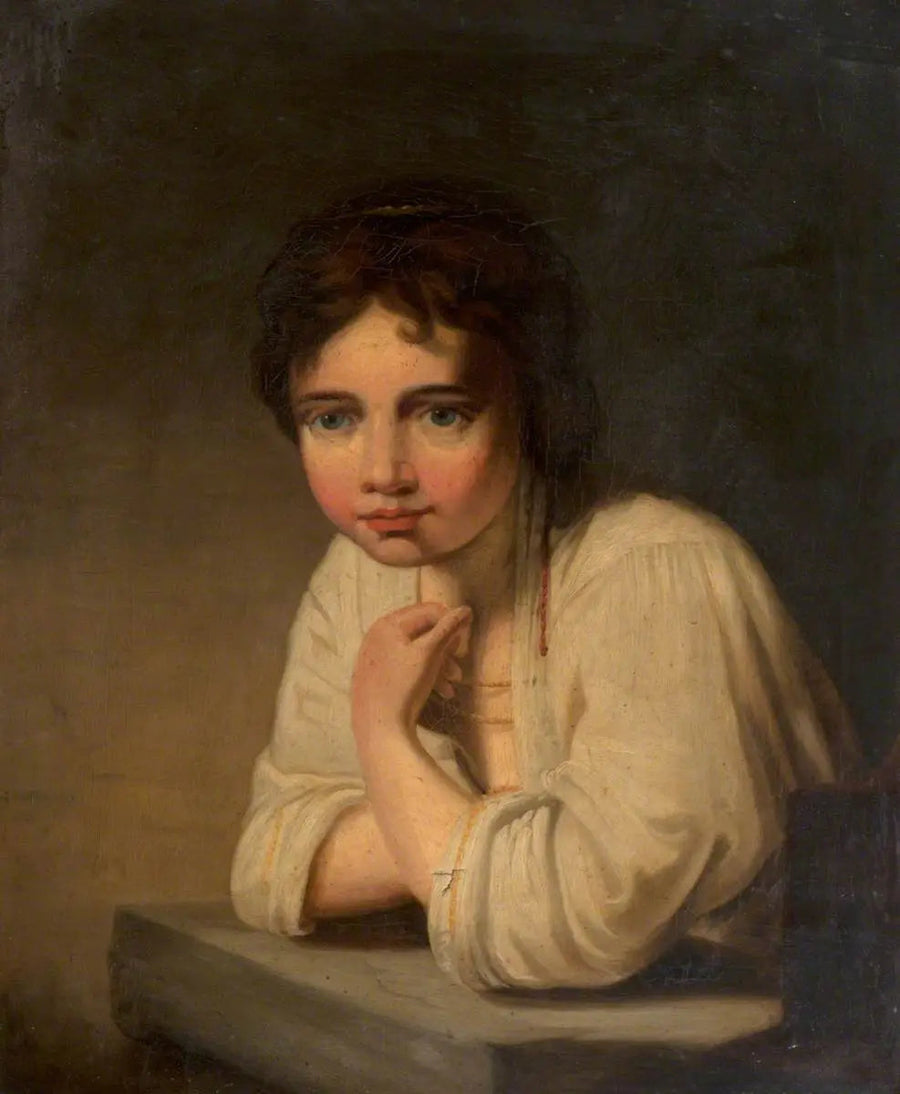 Genç Bir Kız Portresi - Rembrandt