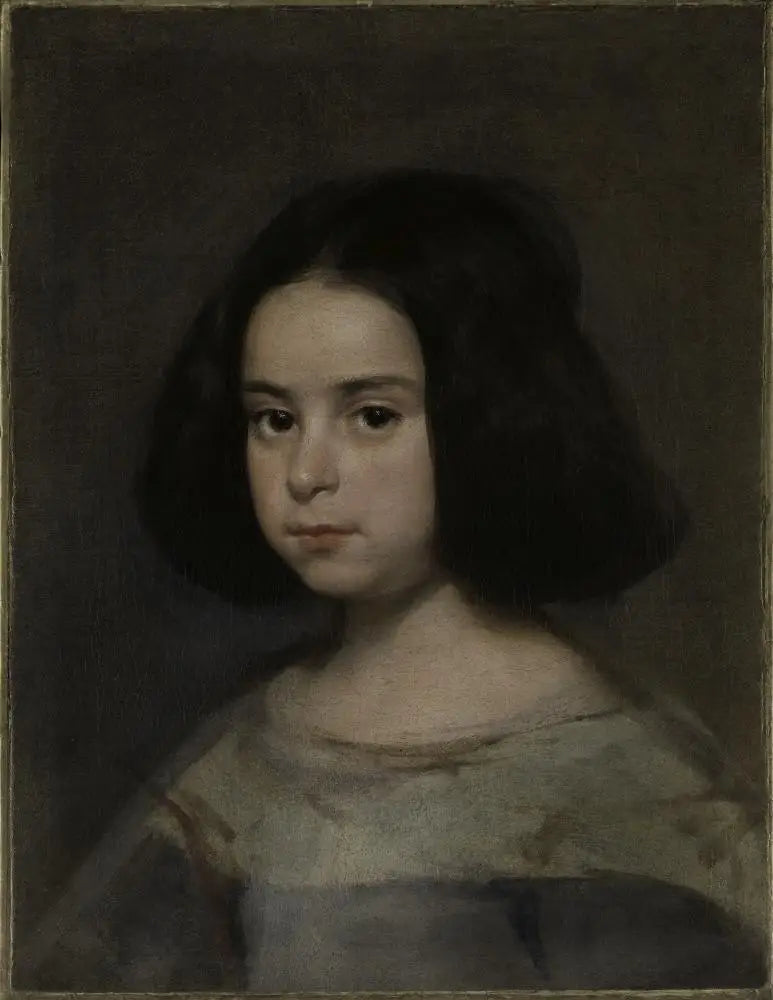 Bir Kız Çocuğu Portresi - Diego Velázquez