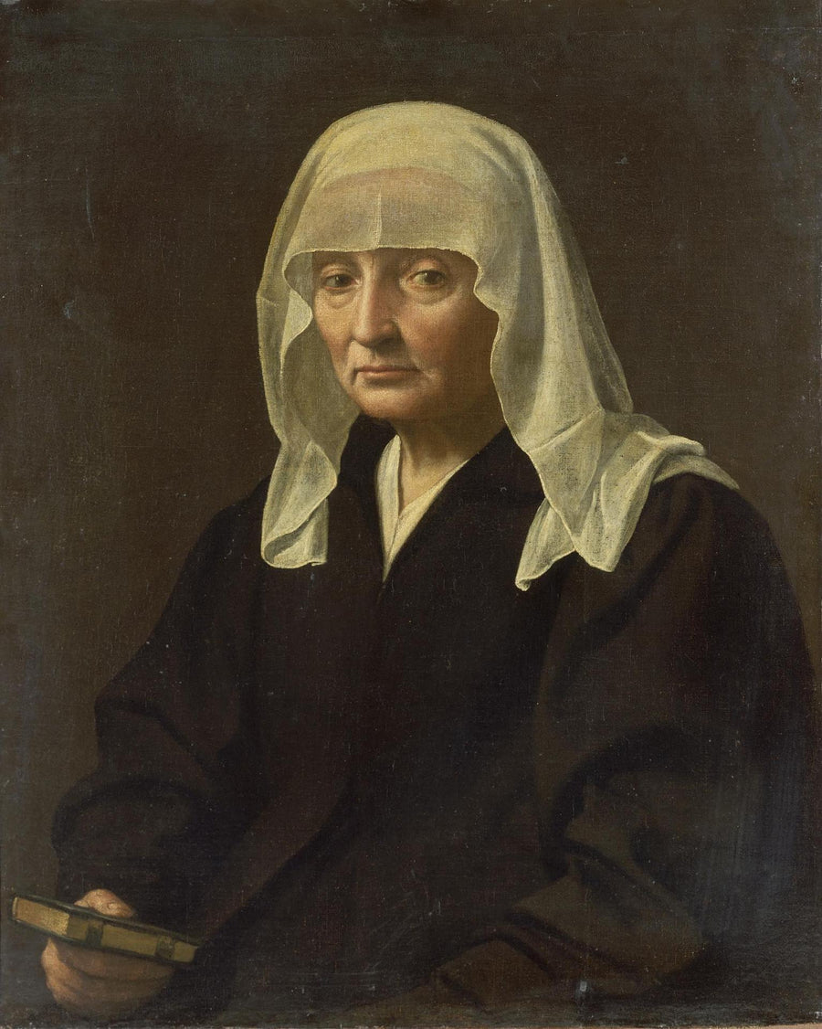 Yaşlı Bir Kadının Portresi - Sebastiano del Piombo
