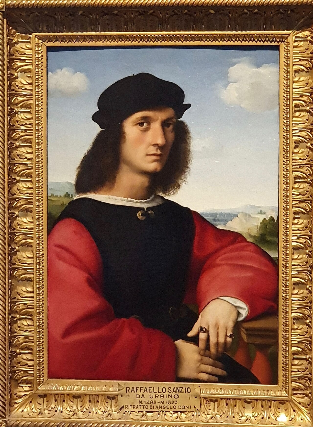 Agnolo Doni Portresi - Raphael Sanzio