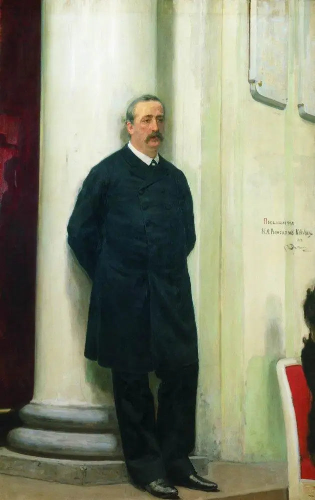 Alexandre Borodine Portresi - Ilya Repin
