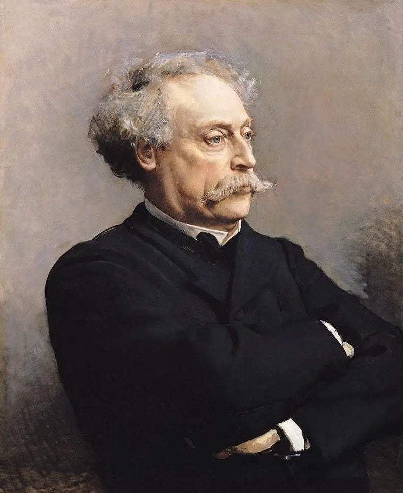 Alexandre Dumas oğlu Portresi - Léon Bonnat