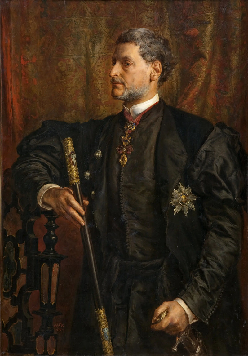 Alfred Potocki Portresi - Jan Matejko