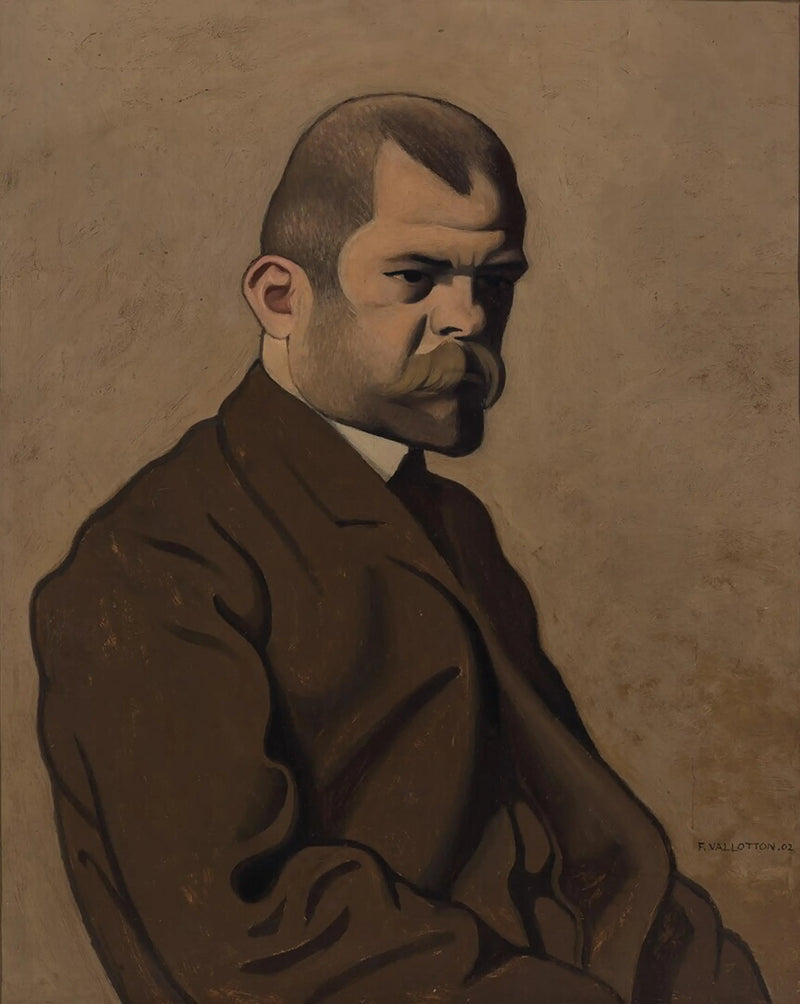 Ambroise Vollard Portresi - Félix Vallotton