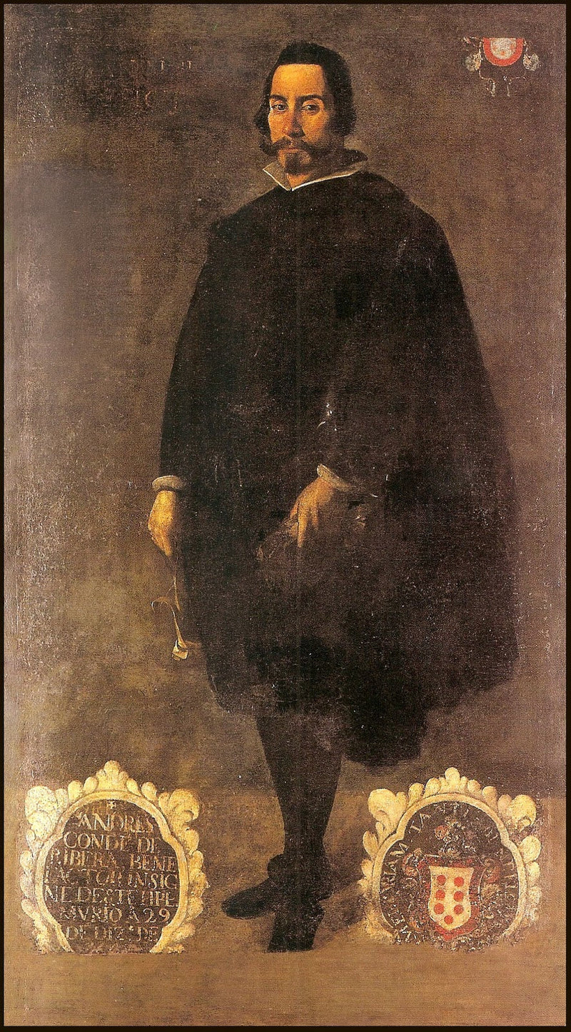Andrés Condé de Ribera Portresi - Francisco de Zurbarán