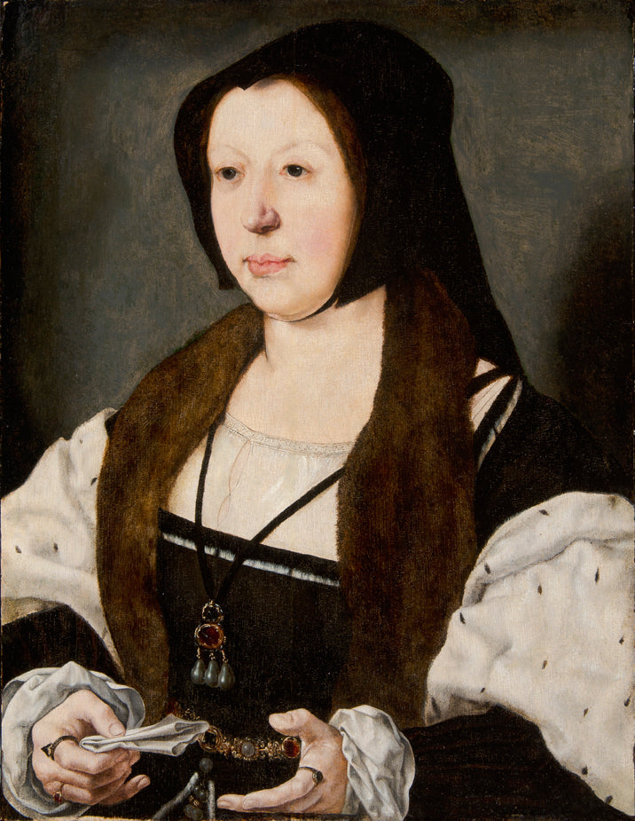 Anna de Bergh, Veere Marquise Portresi - Jan Gossaert