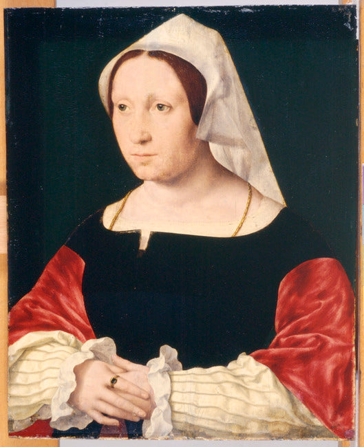 Anna Laurensdr. van Spangen Portresi (....1548) - Joos van Cleve