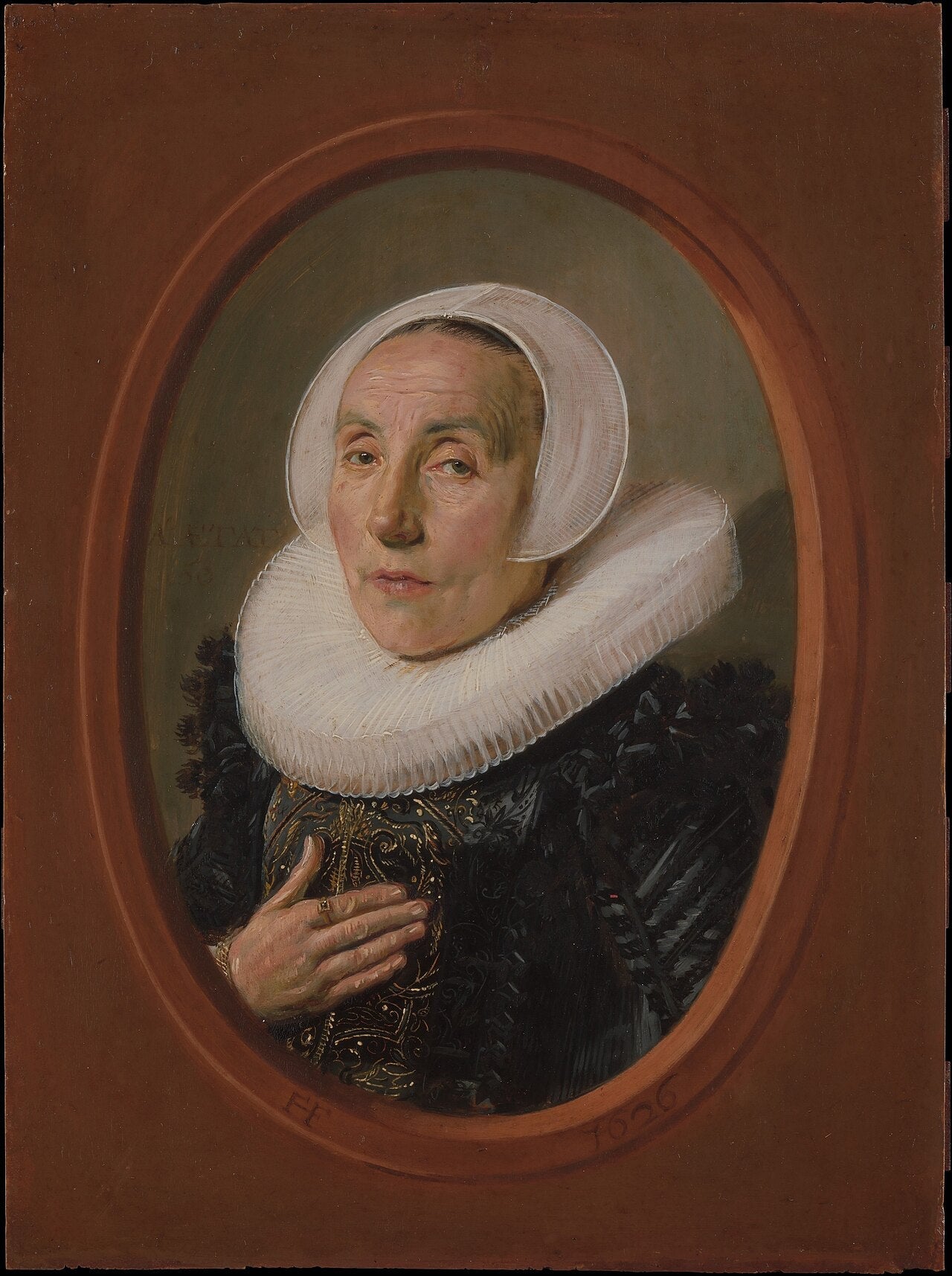 Portrait d'Anna van der Aar (1576/77, vers 1626) - Frans Hals