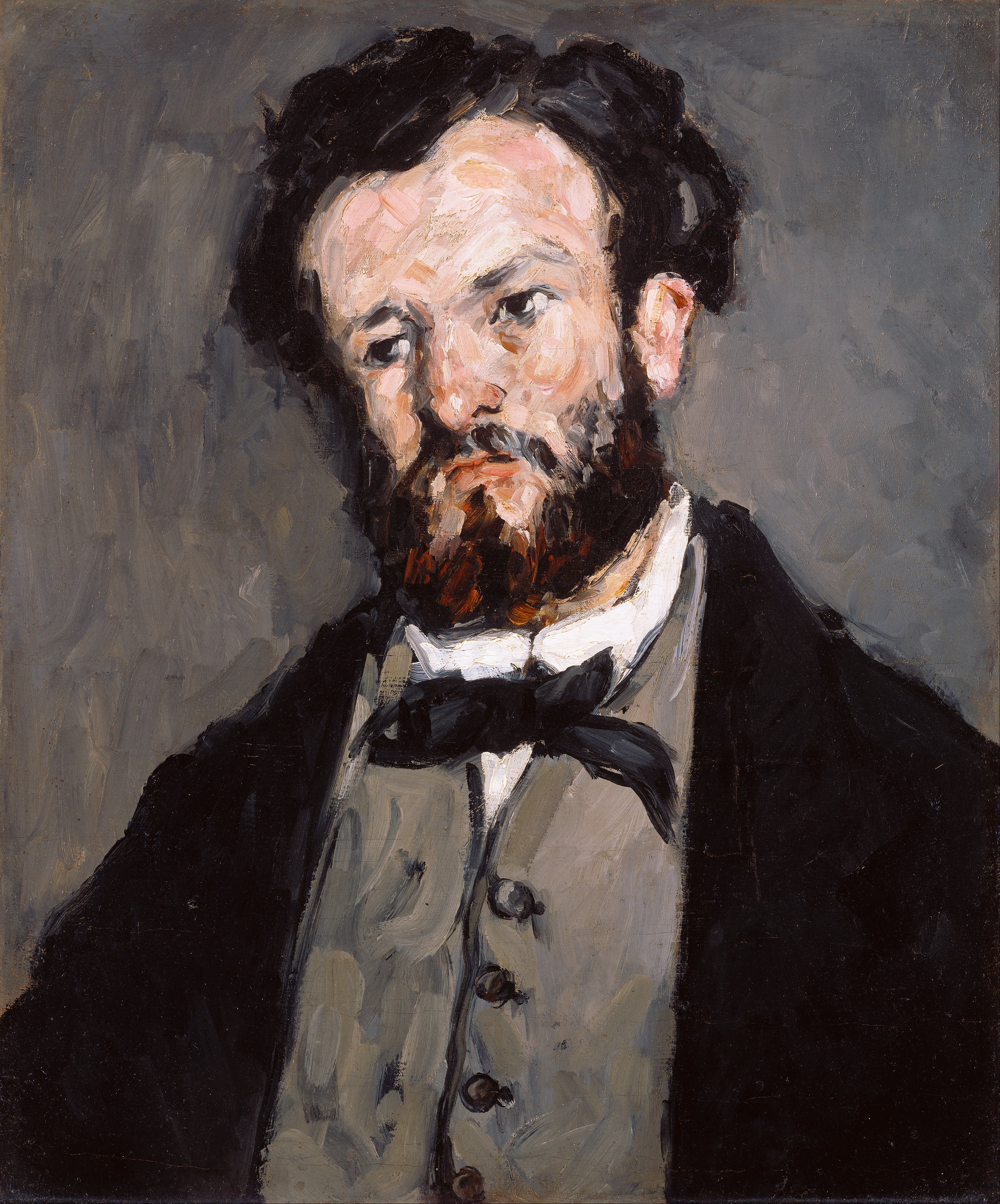 Reproduction du tableau « Portrait d'Anthony Valabrègue - Paul Cézanne » par Alpha Reproduction en peinture à l’huile