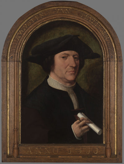 Portrait d’Augustijn van Teylingen - Jacob Cornelisz van Oostsanen - Alpha Reproduction
