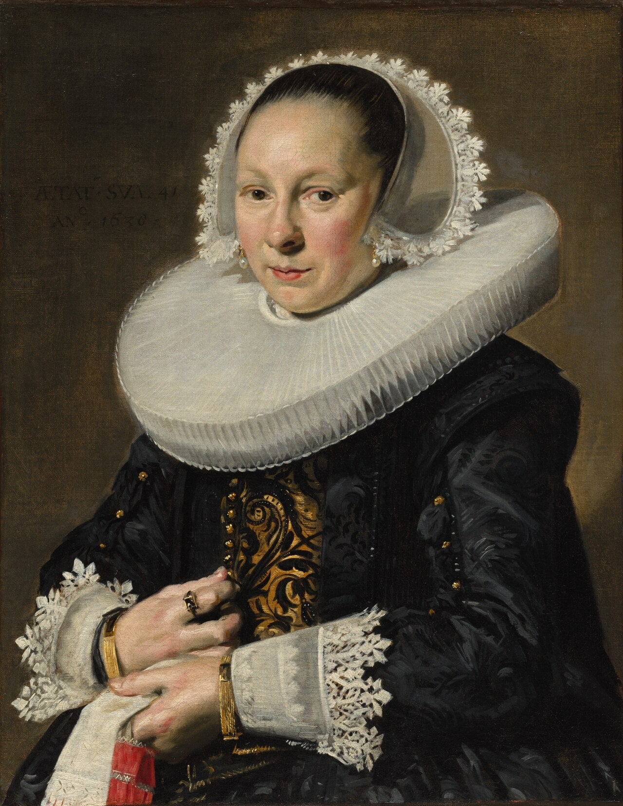 Portrait de Aeltje Dircksdr. Pater (1597-1678) - Frans Hals