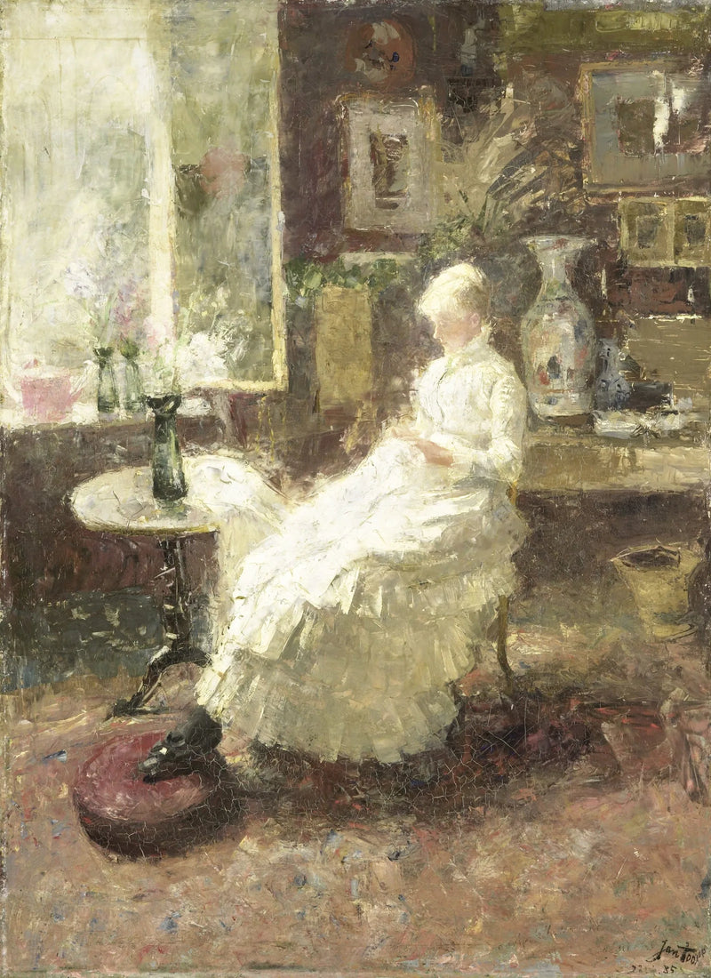 Annie Toorop-Hall Portresi Lissadell'de, Surrey - Jan Toorop