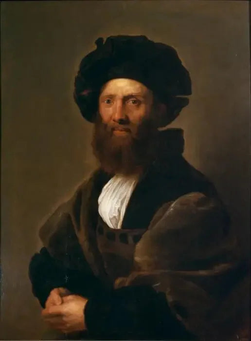 Baldassare Castiglione Portresi (Raphael'e göre) - Peter Paul Rubens
