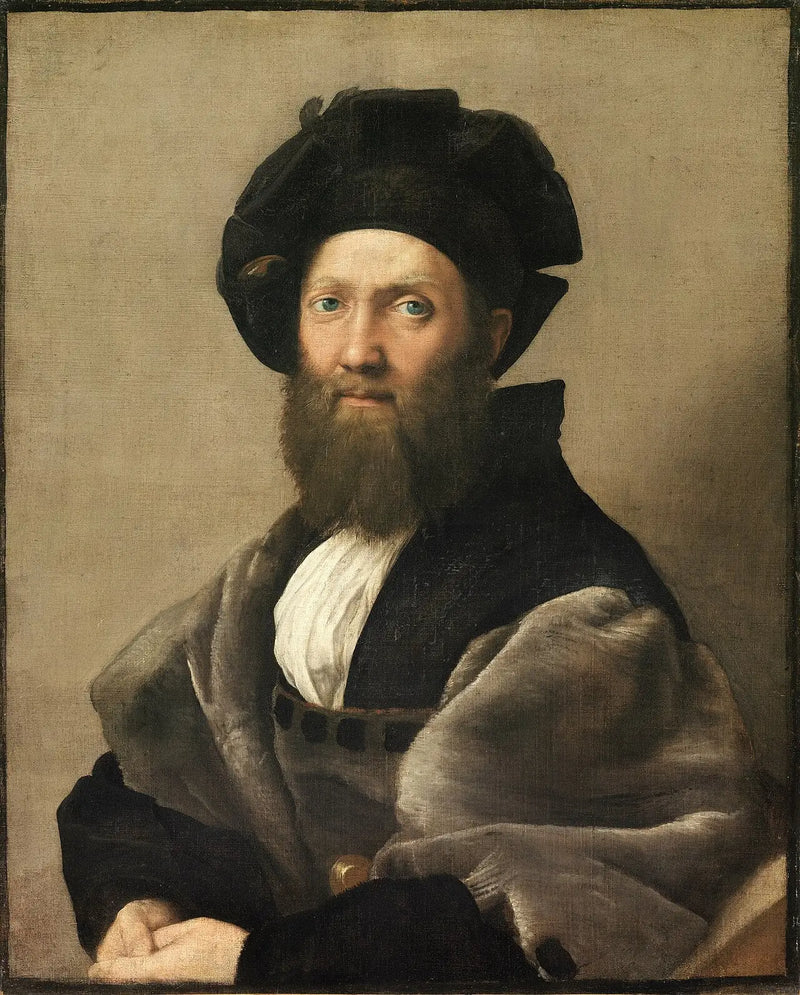 Baldassare Castiglione Portresi - Raphael Sanzio
