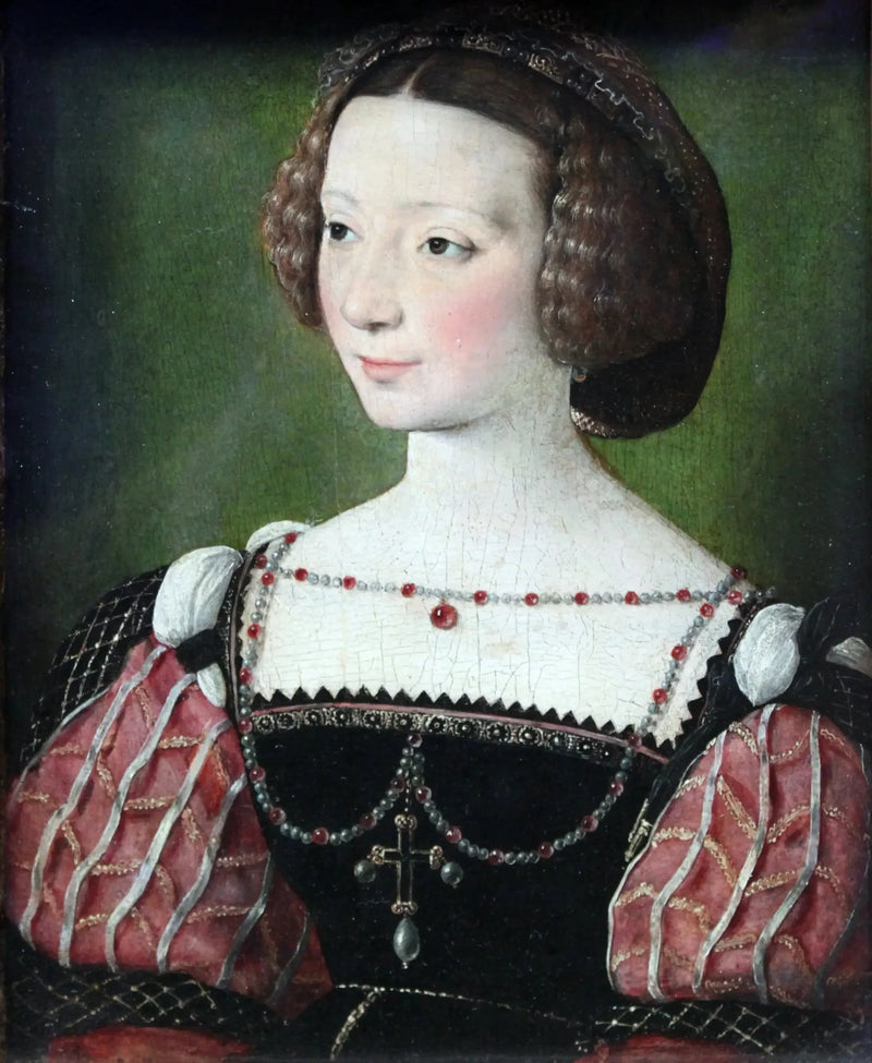 Beatrix Pacheco, Montbel ve Entremonts Kontesi Portresi - Jean Clouet