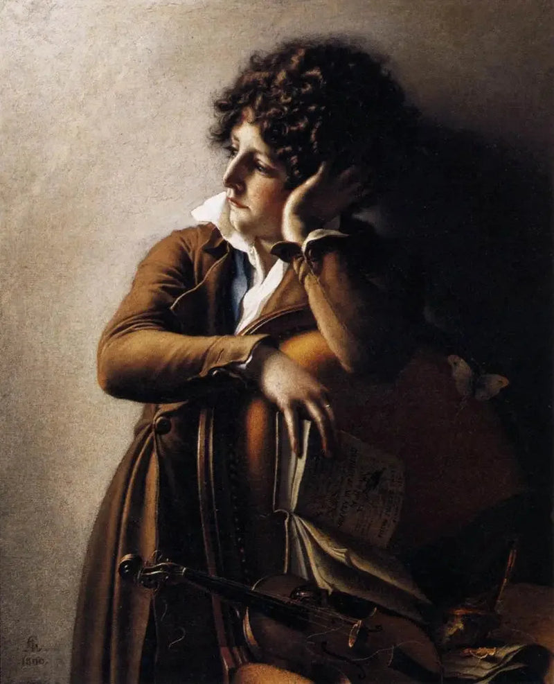 Benoît Agnès Trioson Portresi (1790 – 1804), « Ruhehaus » takma adıyla - Anne-Louis Girodet