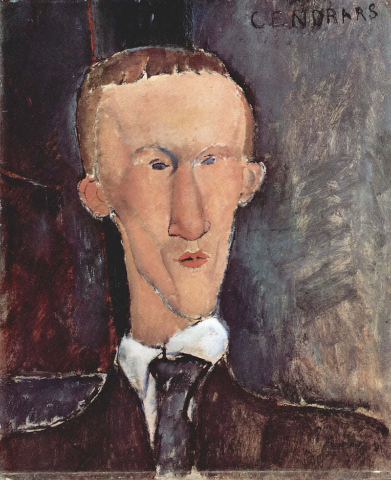 Blaise Cendrars Portresi - Amedeo Modigliani