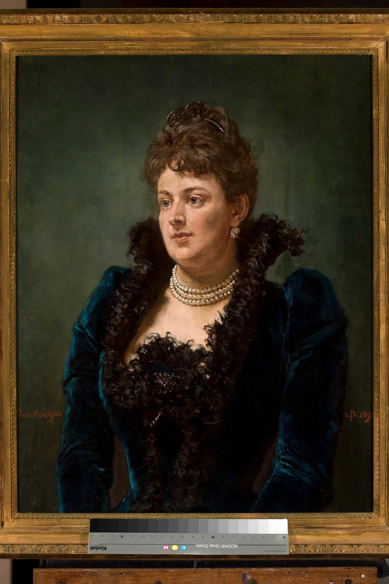 Bona Ossowiecka Portresi - Jan Matejko