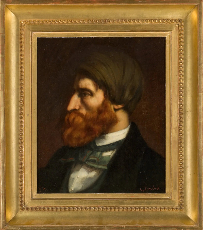 Bruyas Portresi Profil, 1854 - Gustave Courbet