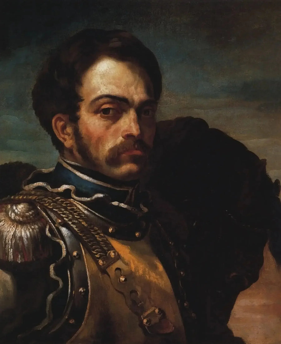 Carabinier Portresi - Théodore Géricault