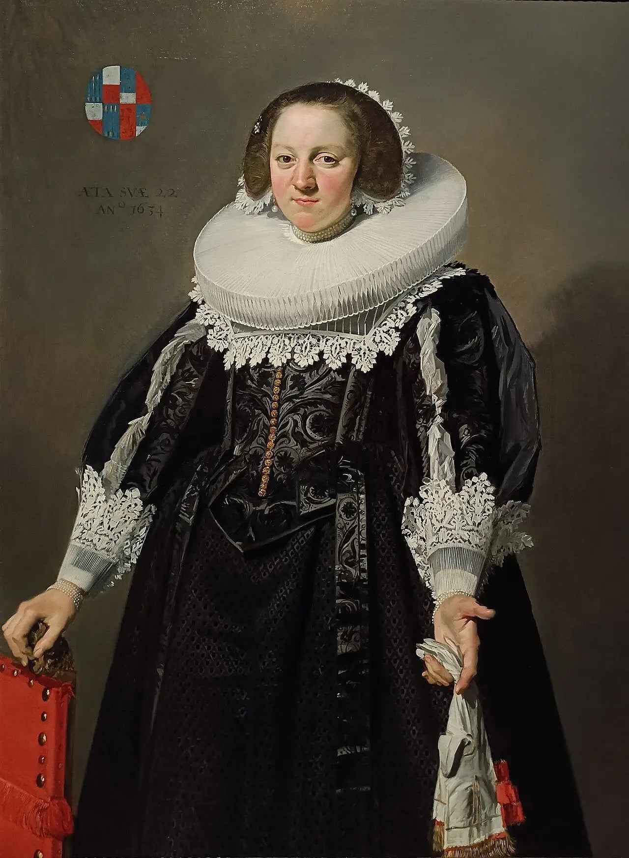 Portrait de Catharina Brugman - Frans Hals - Alpha Reproduction