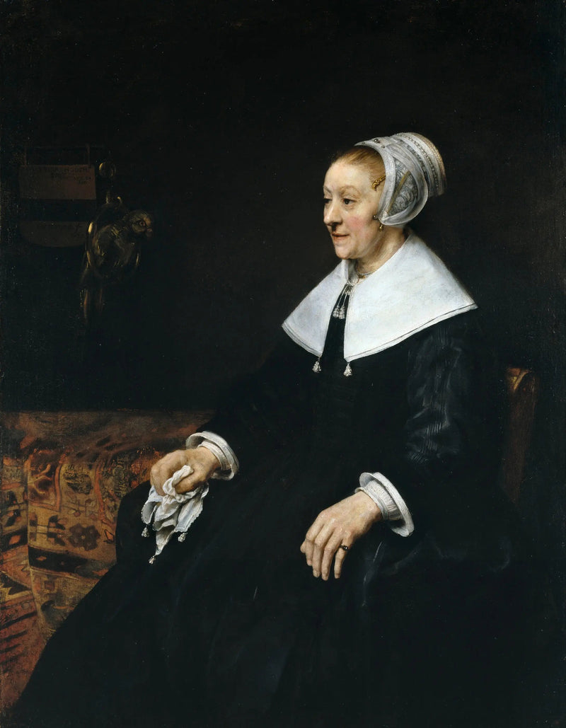 Catrina Hoogsaet Portresi - Rembrandt