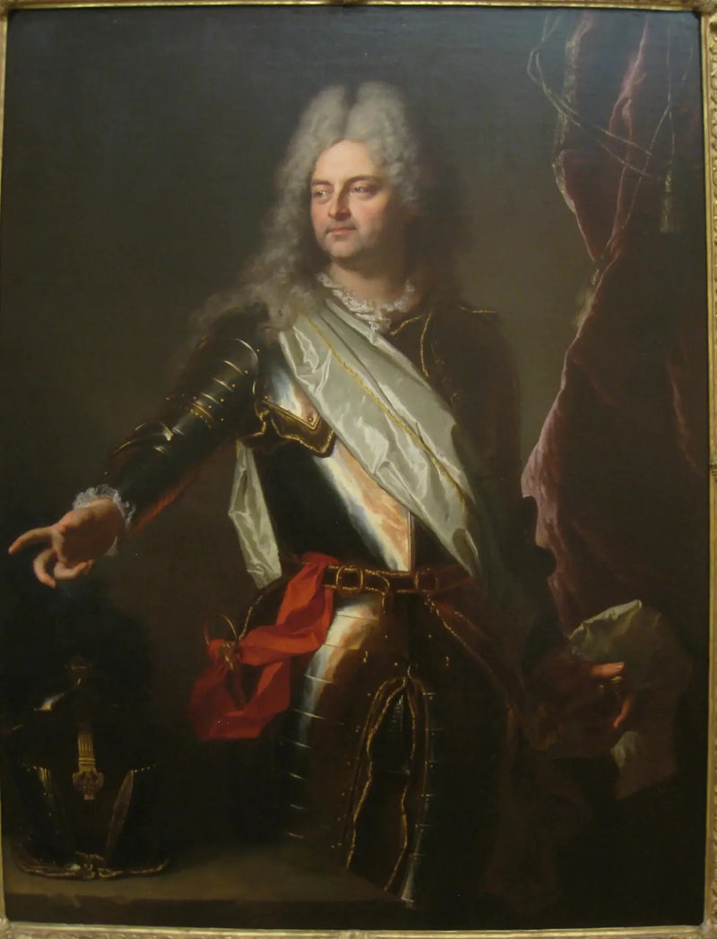 Charles-Auguste d'Allonville, Louville Marquisi Portresi - Hyacinthe Rigaud