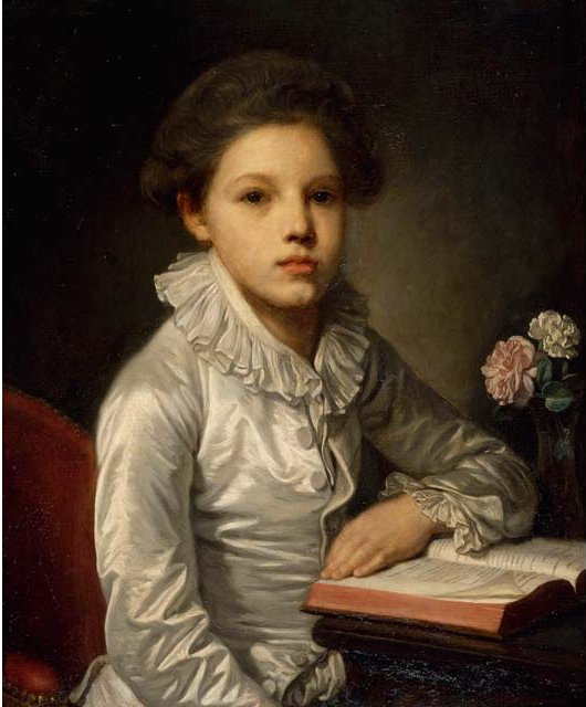 Charles-Étienne de Bourgevin de Vialart, Saint-Morys Kontu, çocuk portresi - Jean-Baptiste Greuze