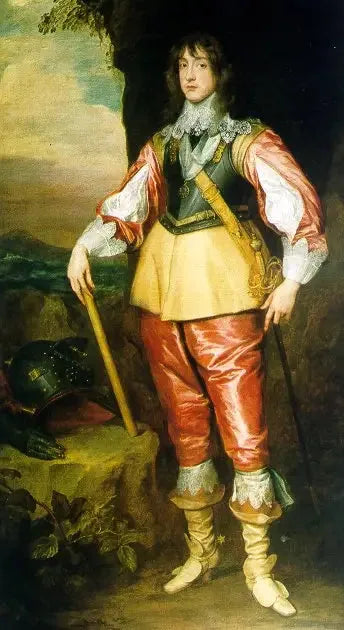Charles Louis, Palatin Elector'un Portresi (1617-1680), Sürgünde - Antoine van Dyck