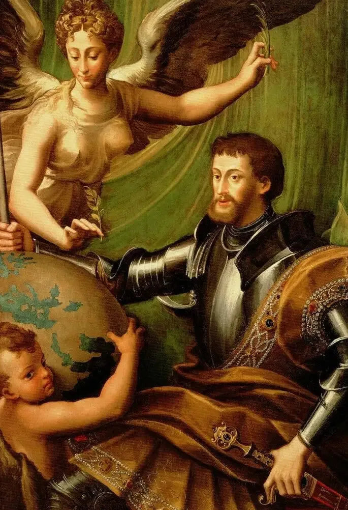 Charles Quint Portresi - Parmigianino