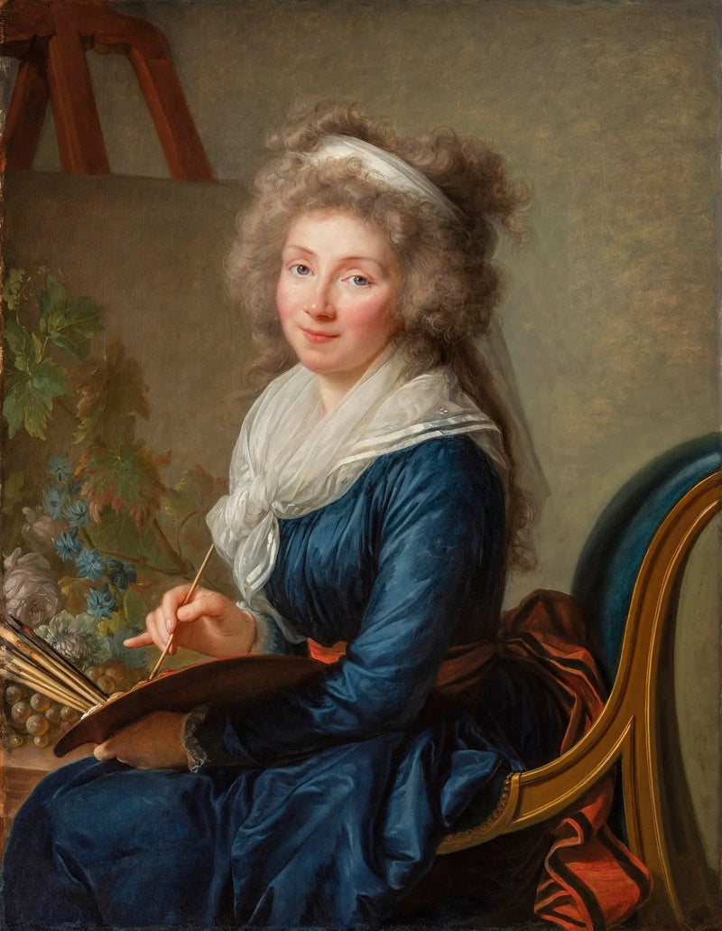 Charlotte Eustache Sophie de Fuligny Damas Portresi, Grollier Marquise - Élisabeth Vigée Le Brun