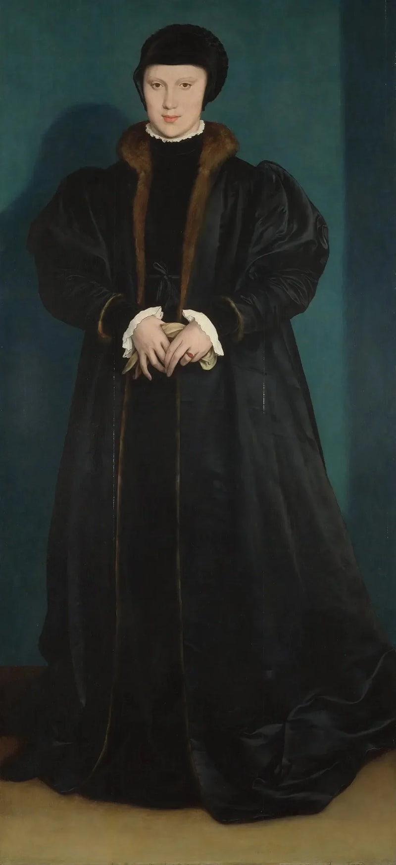 Christine Danimarka Portresi - Hans Holbein Genç
