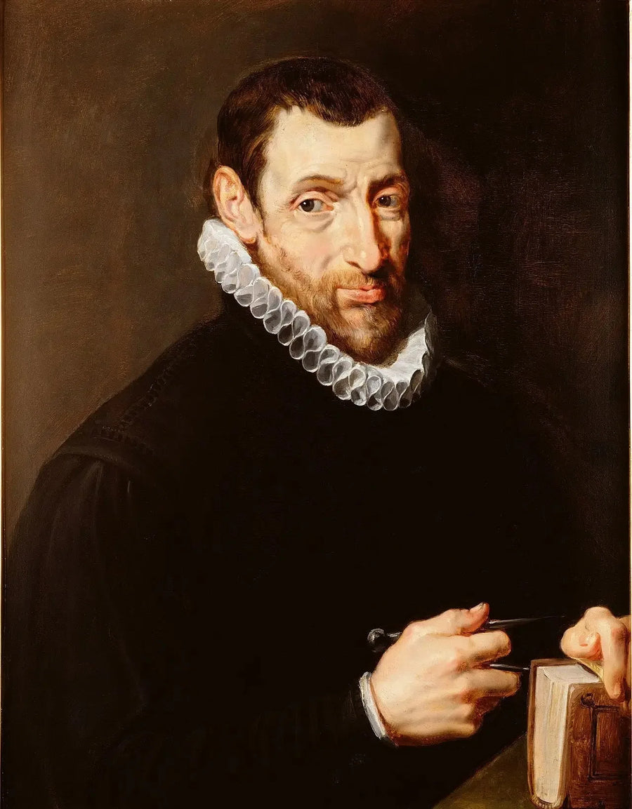 Christophe Plantin Portresi - Peter Paul Rubens
