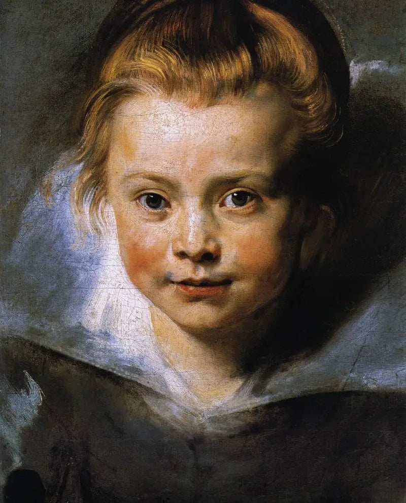 Clara Serena Rubens Portresi, sanatçının kızı - Peter Paul Rubens