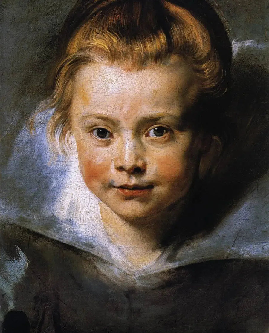 Clara Serena Rubens Portresi, sanatçının kızı - Peter Paul Rubens