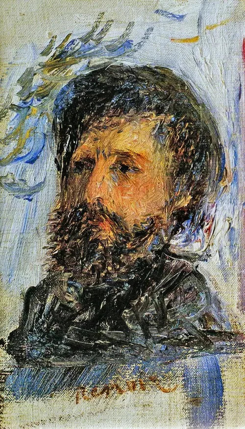 Claude Monet Portresi - Pierre-Auguste Renoir