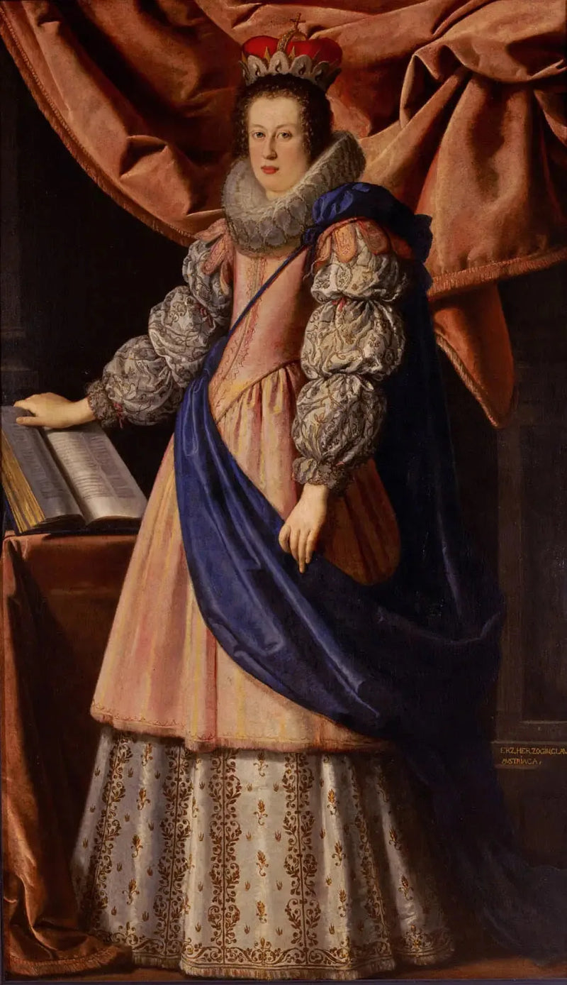 Claudia de' Médicis Portresi - Lorenzo Lippi