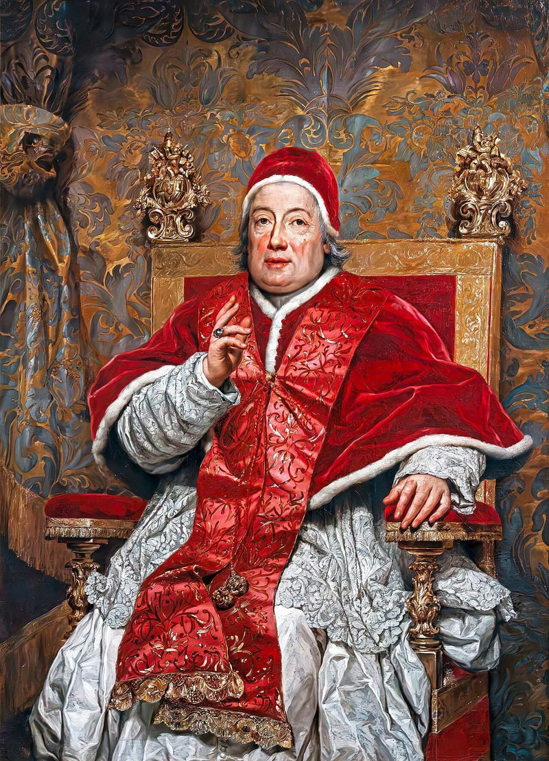 Clément XIII Rezzonico Portresi - Anton Raphael Mengs