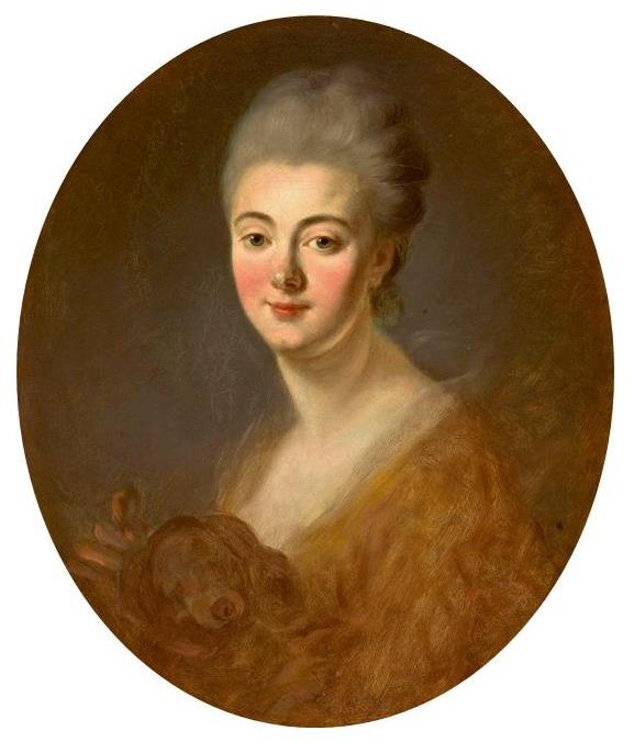 Portrait de Constance de Lowendal, comtesse Turpin de Crissé - Jean-Honoré Fragonard