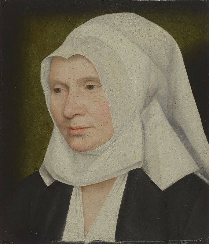 Portrait de Cornelia Sandrien, épouse de Petrus Aegidius (1486-1533) - Quentin Metsys