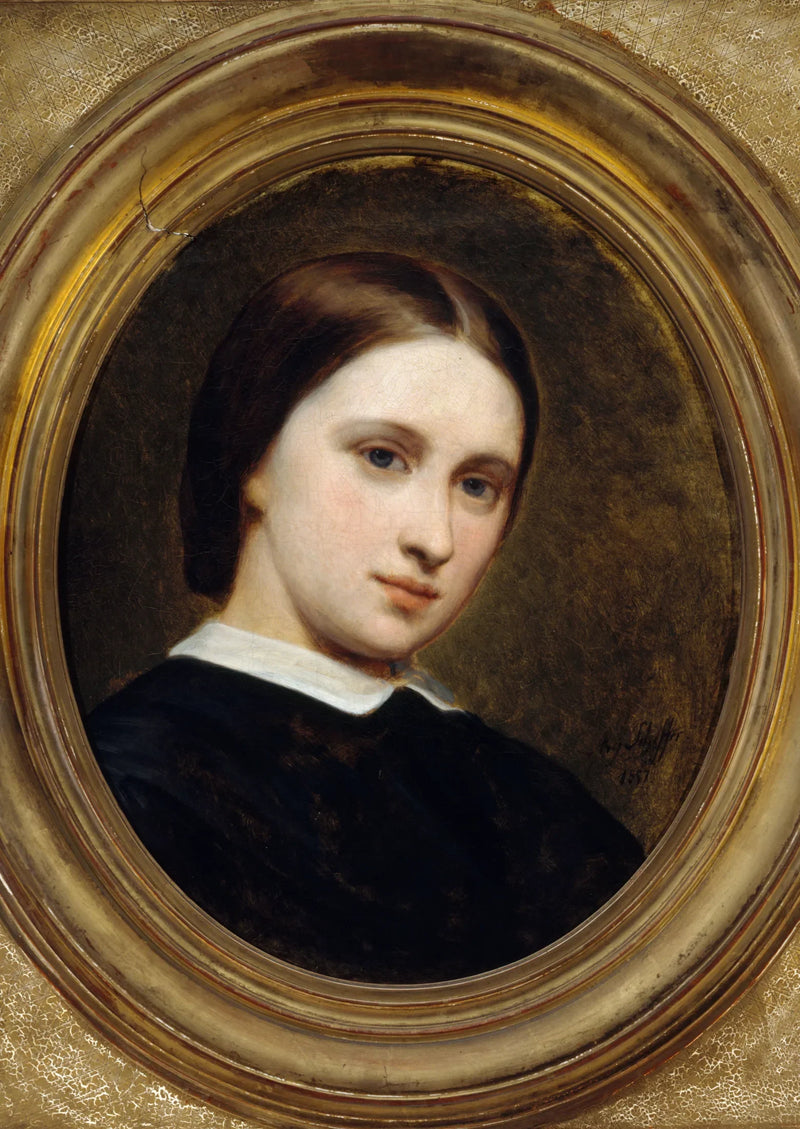 Cornélie Renan-Scheffer Portresi - Ary Scheffer