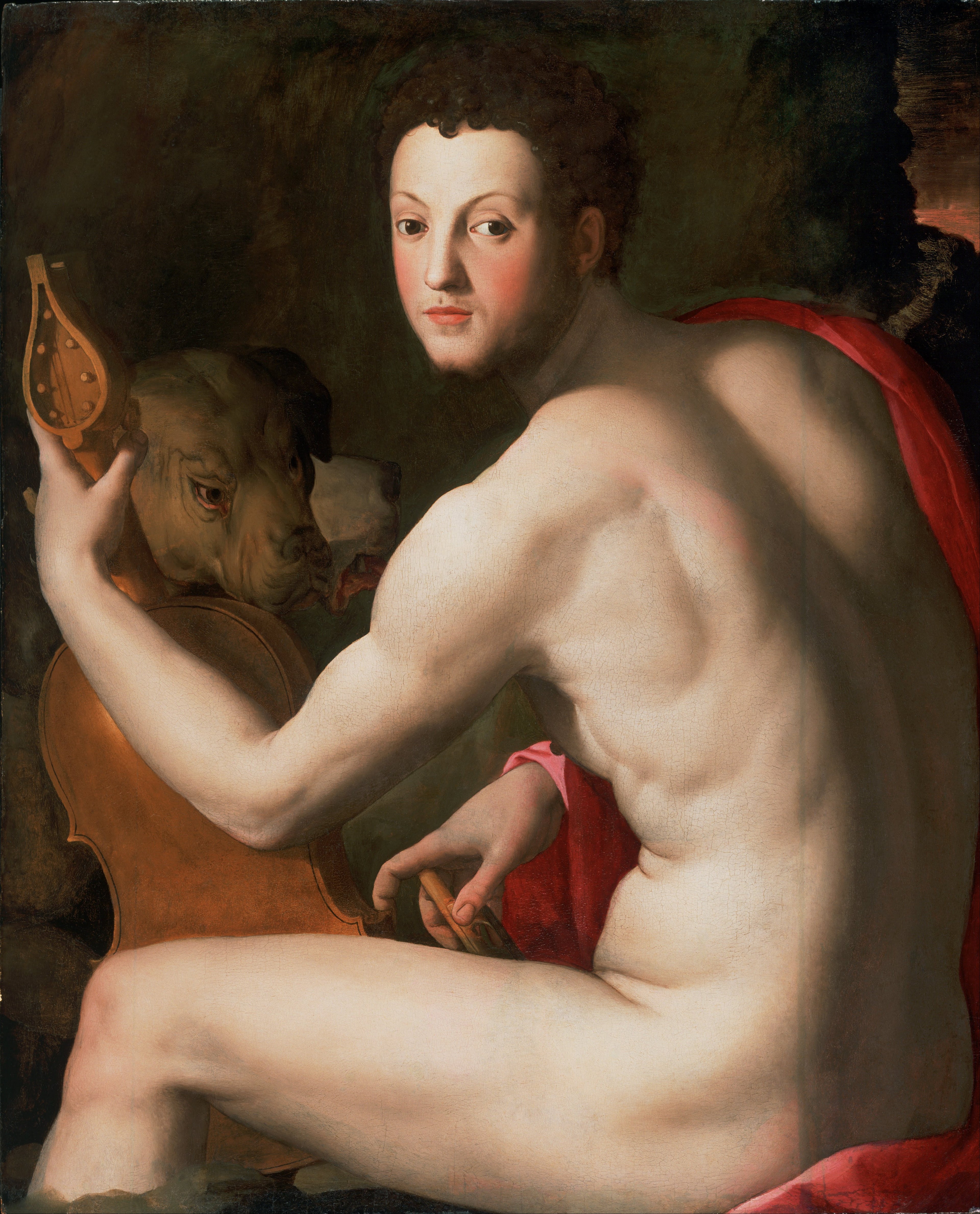 Portrait de Cosme Ier de Médicis en Orphée - Bronzino