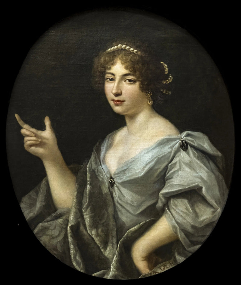 Haremde Hanımefendi Portresi - Pierre Mignard