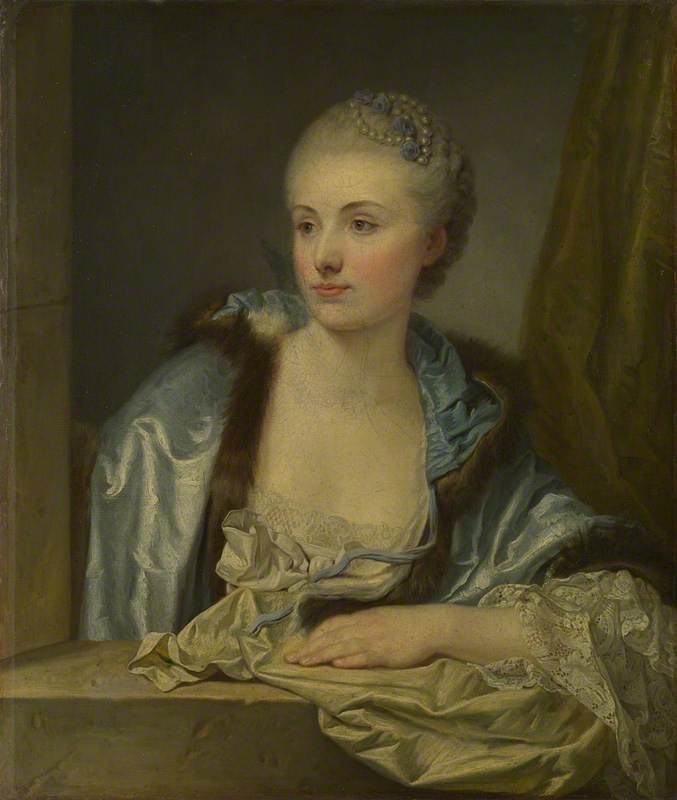 Kadın Portresi (Madame de Gléon?) - Jean-Baptiste Greuze