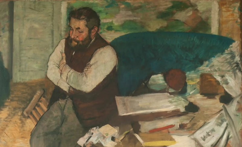 Diego Martelli Portresi - Edgar Degas