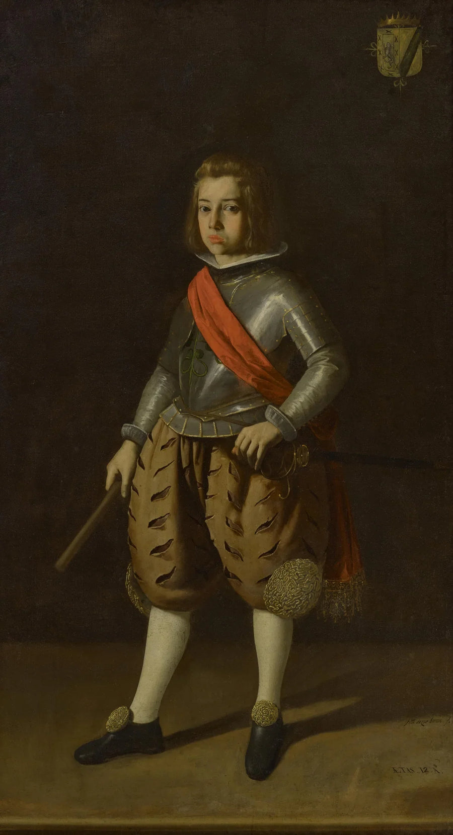 Don Alonso Verdugo de Albornoz Portresi - Francisco de Zurbarán