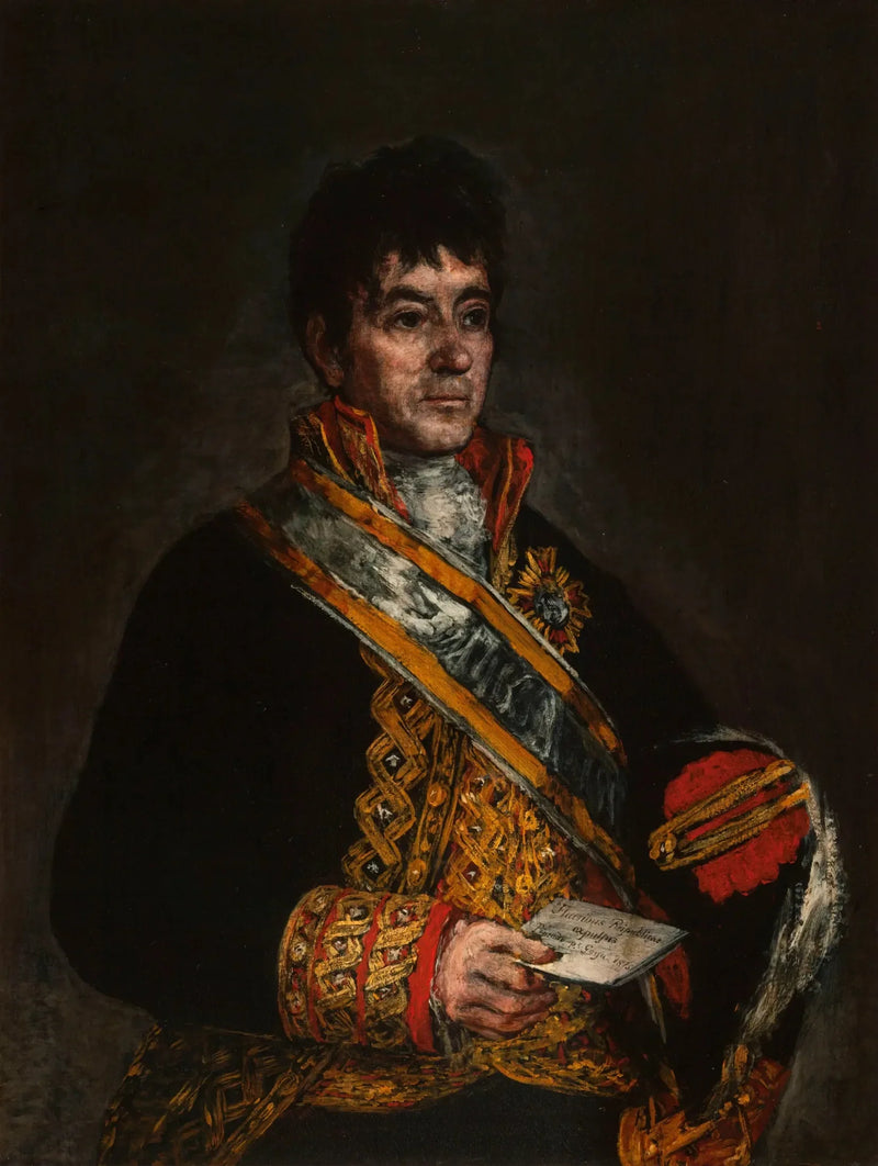 Don Miguel De Lardizabal Portresi - Francisco de Goya